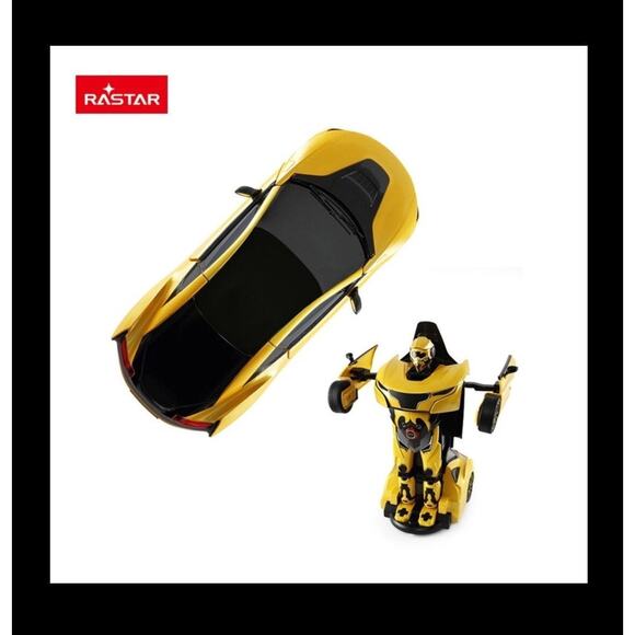 Rastar RC 1:14 RS X MAN Transformers REMOTE CONTROL ROBOT / CAR USB Radio Toy - Picture 7 of 8